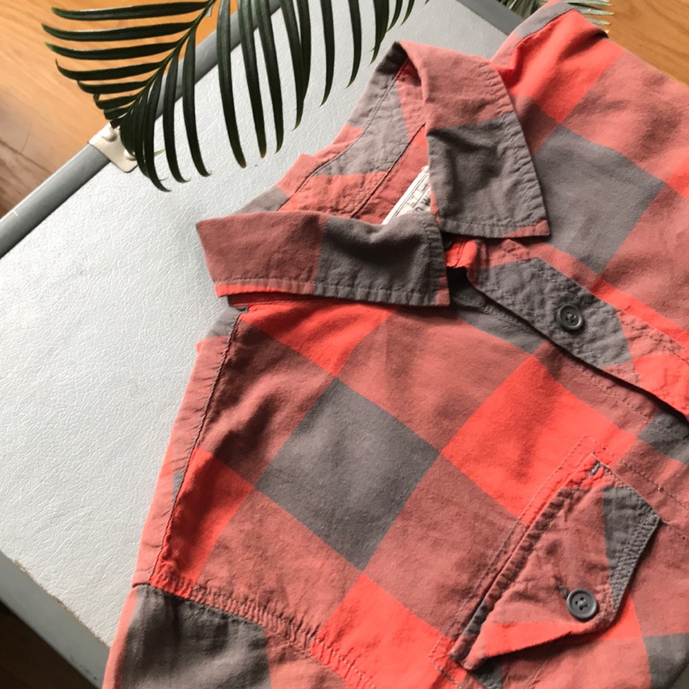 Warp and Weft Buffalo Check Button-Down